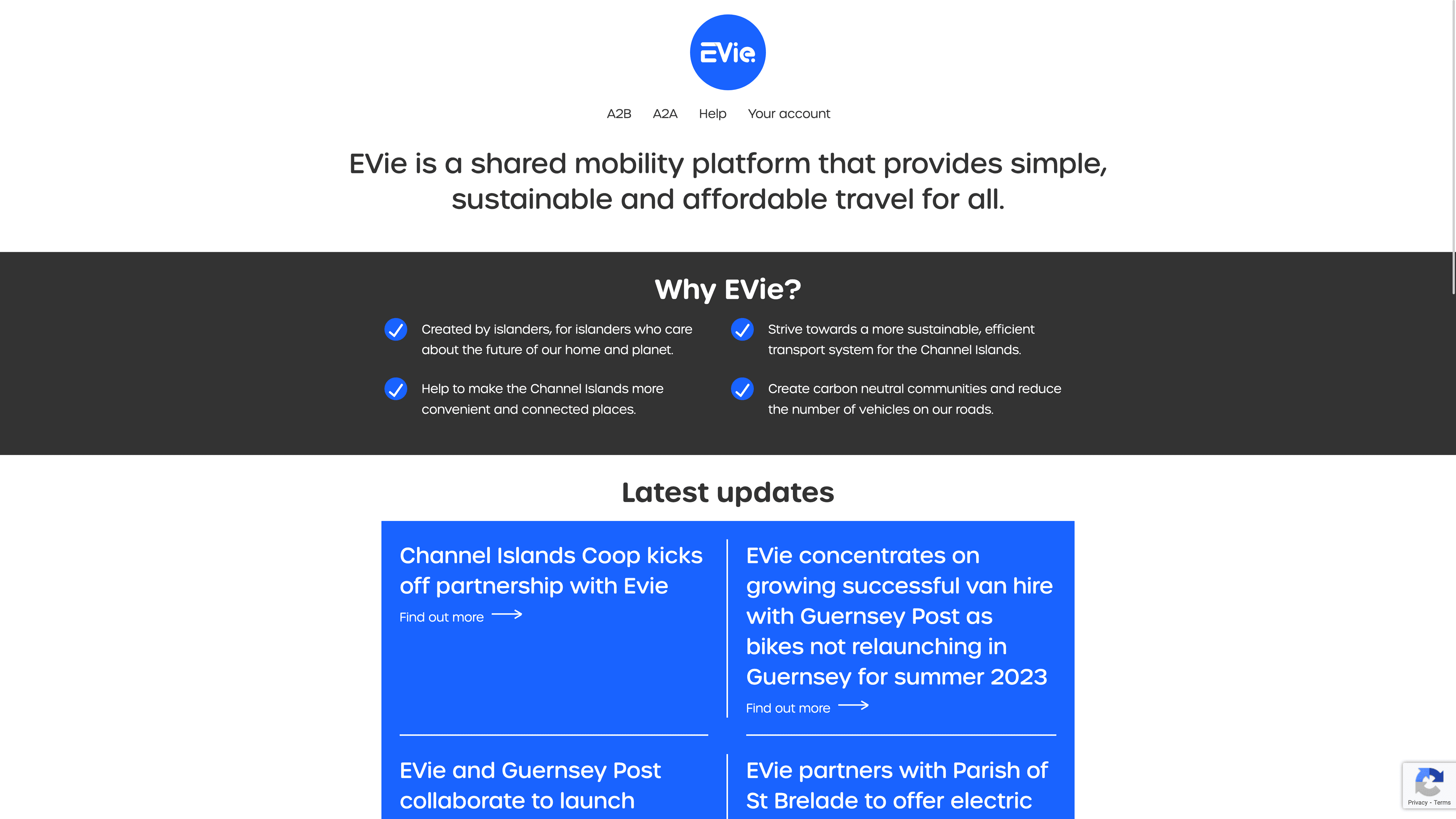 Screenshot of evieondemand.com